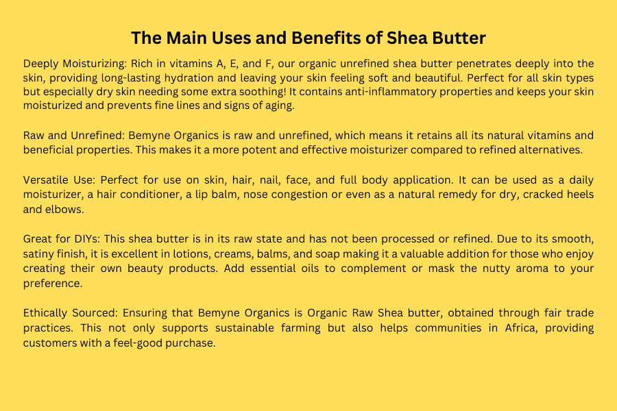 Nasal Moisturizer - Organic  Shea